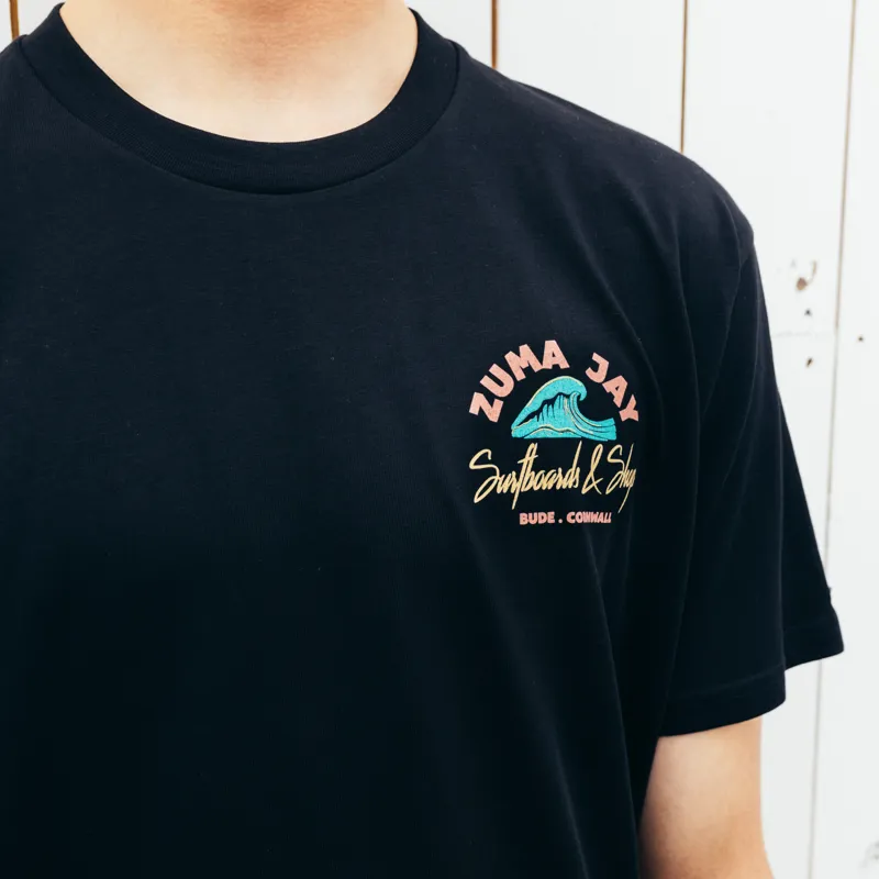 Zuma Jay Coast Tee Black-3